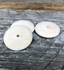 17.490 = Hard Felt Crevice Buff 1" x 1/4" (Pkg of 3)