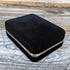 DBX1612P = Black Rich Velvet Small Pendant Box with Goldtone Trim (Each)