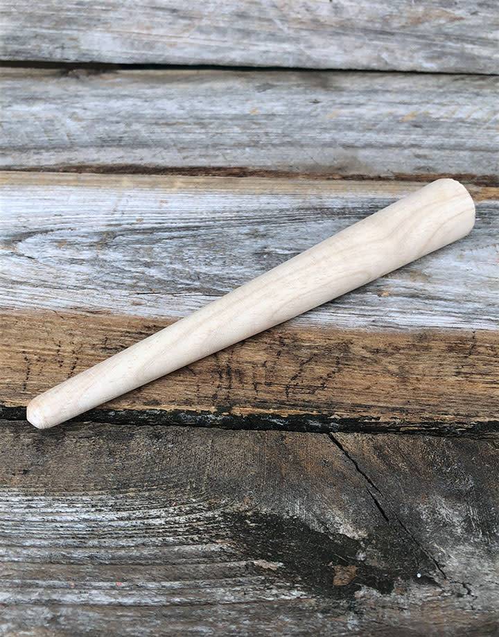 RN506 = Tapered Wood Mandrel 7" long