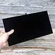 DIS1910 = ECONOMY  VELVET TRAY INSERT PAD BLACK