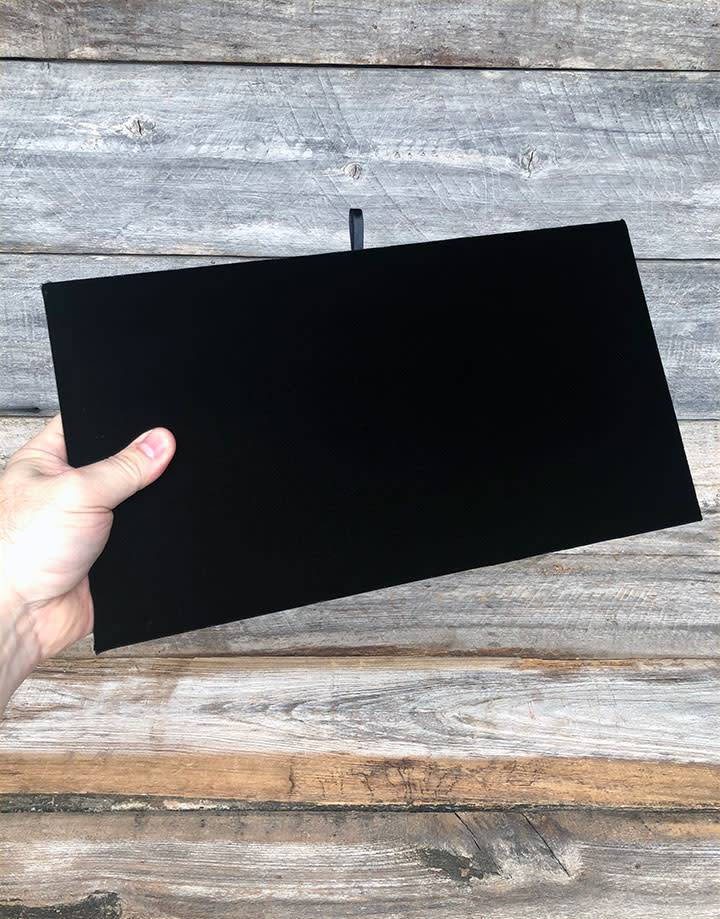 DIS1900 = Deluxe Black Velvet Tray Insert Pad