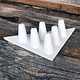 DRG6216 = Leatherette 6 Ring Display with Triangle Base