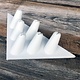 DRG6216 = Leatherette 6 Ring Display with Triangle Base
