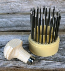 53.160 = Beading Tools Set with 23 Tips and Handle