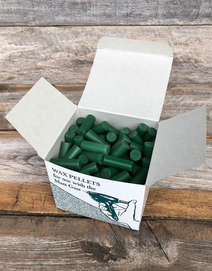 Du-Matt 21.0951-07 = WAX GUN GREEN WAX FOR MATT GUN 130pc