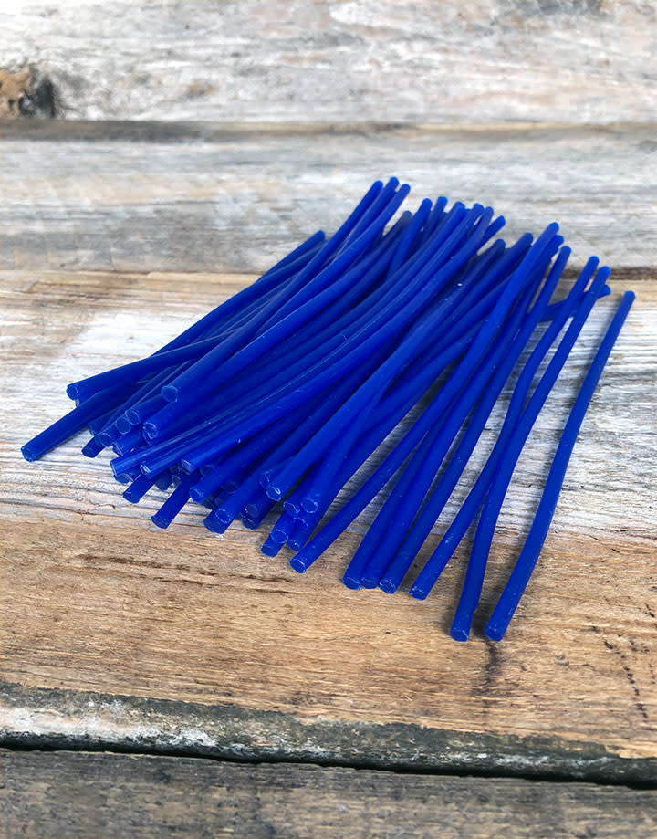 CA790-08 = Wax Wire Blue ROUND 8ga