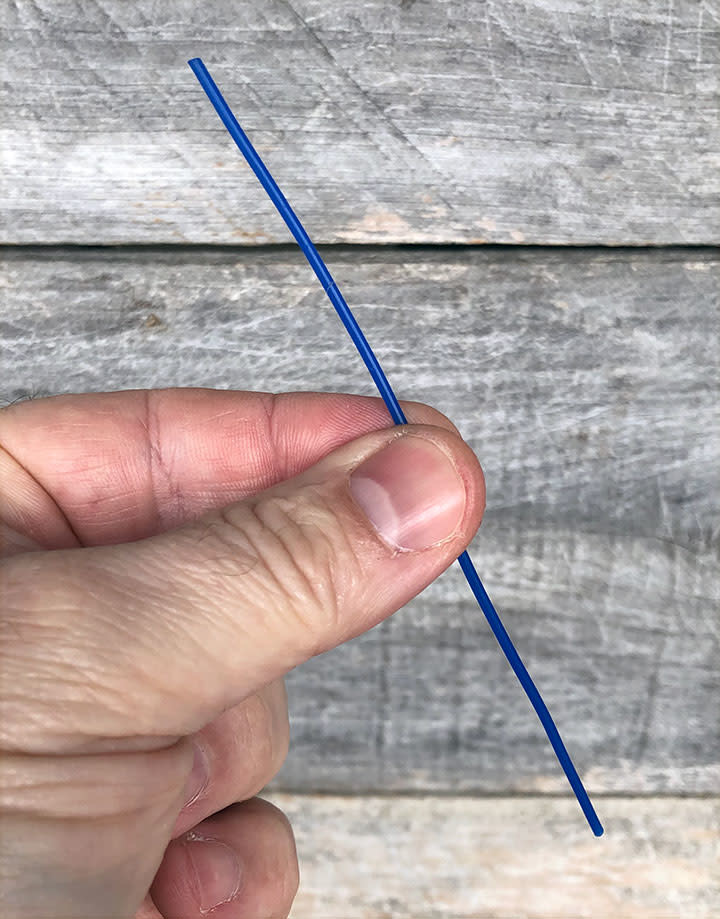CA790-14 = Wax Wire Blue ROUND 14ga