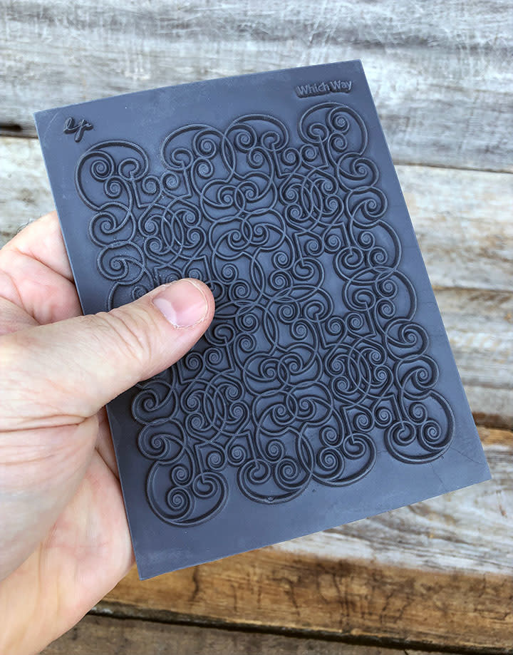PN4770 = Texture Stamp - Which Way by Lisa Pavelka