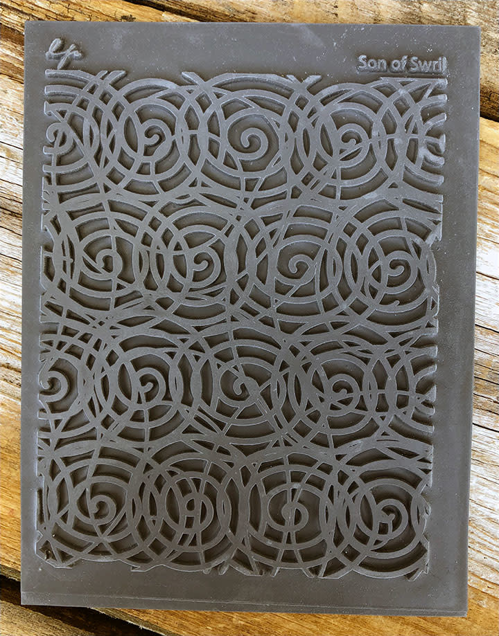 PN4769 = Texture Stamp - Son of Swirl by Lisa Pavelka
