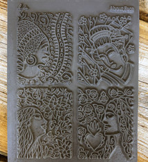 PN4768 = Texture Stamp - About Face by Lisa Pavelka