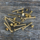 WSL42 = Watch Screw Lug Assortment - Yellow - 42pcs