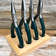 Eurotool PL8099 = Value Line Plier Set (4 pcs) with Stand