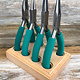 Wubbers PL6093 = Baby Wubbers Quad Set - 4 Pliers in Wood Stand
