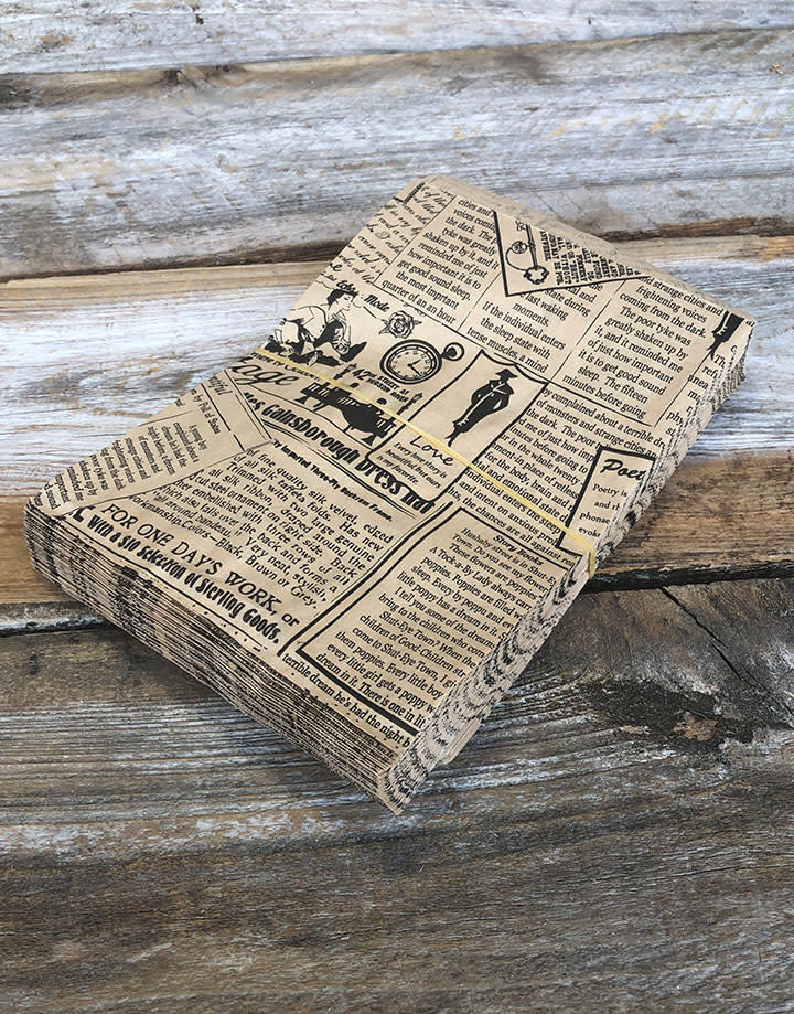 Wooden Newspaper Bundler