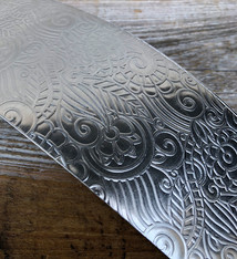 ASP4320 = Patterned Aluminum Sheet ''Paisley Garden'' 2'' x 6'' 20ga