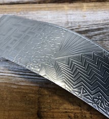 ASP3820 = Patterned Aluminum Sheet ''Multi Pattern'' 2'' x 6'' 20ga