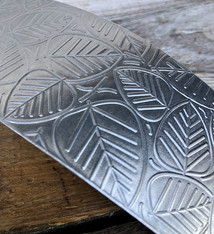 ASP3720 = Patterned Aluminum Sheet ''Leaves'' 2'' x 6'' 20ga
