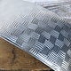 ASP3620 = Patterned Aluminum Sheet ''Basket'' 2'' x 6'' 20ga