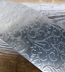 ASP3520 = Patterned Aluminum Sheet ''Vines'' 2'' x 6'' 20ga