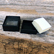 DST5005 = Gem Box with Glass Top & Foam Insert 1-1/2'' Square Black (Pkg of 50)