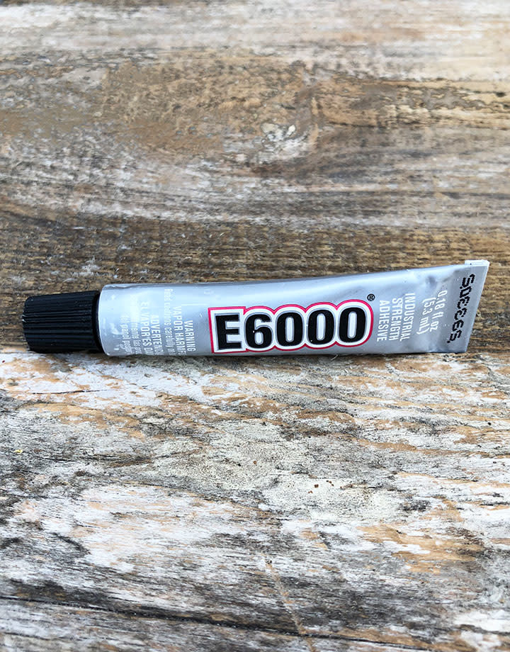 E6000 Industrial Strength Adhesive - Mini Tubes, Pkg of 4