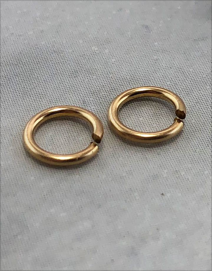 900F-4.0 = Jump Ring 3.8mm ID x .030'' Wire Gold Filled (Pkg of 10)