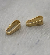 910-11 = Clip On Bail  5.9mm H x 1.9mm Opening 14KY