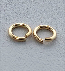 900F-3.0 = Jump Ring 3mm ID x .025" Wire Gold Filled (Pkg of 10)