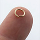 900F-5.0 = Jump Ring 5mm ID x .035'' Wire Gold Filled (Pkg of 10)