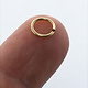 900F-6.0 = Jump Ring 6mm ID x .040'' Wire Gold Filled (Pkg of 10)