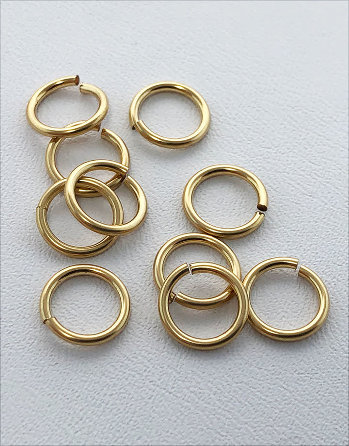 900F-6.0 = Jump Ring 6mm ID x .040'' Wire Gold Filled (Pkg of 10)