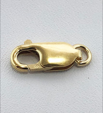 912F-05 = Lobster Clasp with Jump Ring 4.6 x 13.5mm Gold Filled (EACH)