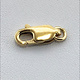 912F-03 = Lobster Clasp with Jump Ring 4 x 10mm Gold Filled (EACH)