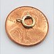 911F-04 = Gold Filled Spring Ring 6.mm Standard (Pkg of 10)