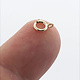911F-03 = Gold Filled Spring Ring 5.5mm Standard (Pkg of 10)