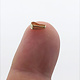 910F-12 = Gold Filled Clip On Bail - 2.5mm Opening (Pkg of 10)