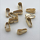 910F-12 = Gold Filled Clip On Bail - 2.5mm Opening (Pkg of 10)