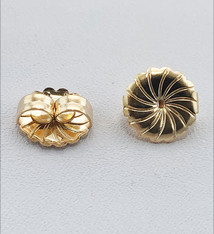 909F-08 = GOLD FILLED EARNUT GIANT FRICTION