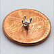 120S-3.0 = Sterling 4 Prong Round Head 3.0mm (Pkg of 5)