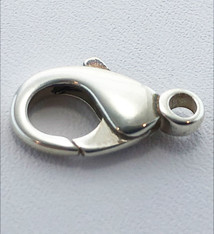 912S-44 = Trigger Clasp with Ring Sterling Silver 9 x 17mm (Each)