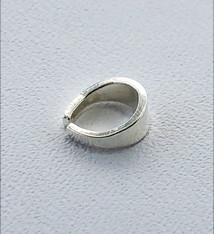 910S-21 = Sterling Silver Split Bail 6.1 x 2.9mm (Pkg of 10)