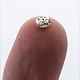 909S-05 = Earring Back Medium Sterling Silver 5mm (Pkg of 10)