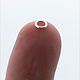 907S-3.25 = Closed Jump Ring Sterling Silver 3.3mm IDx.035'' (19ga) Wire (Pkg of 20)