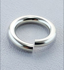 906S-10.0 = Jumplock Sterling Silver 10.0mm OD x 14ga (Pkg of 5)