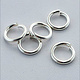 906S-8.0 = Jumplock Sterling Silver 8mm OD x 16ga  (Pkg of 5)