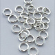 906S-6.0 = Jumplock Sterling Silver 6mm OD x 18ga (Pkg of 25)