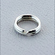 901S-02 = Round Split Ring Sterling Silver 5.2mm (Pkg of 20)