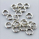 901S-02 = Round Split Ring Sterling Silver 5.2mm outer diameter (Pkg of 5)