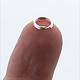 901S-05 = Round Split Ring Sterling Silver 8.2mm (Pkg of 10)