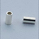 585S-54 = Crimp Tube Sterling Silver 3.2 x 1.6mm with 1mm Hole (Pkg of 50)